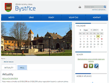 Tablet Screenshot of mestobystrice.cz